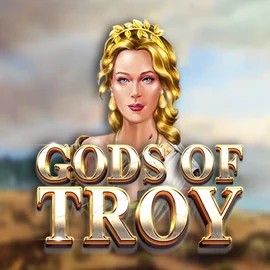 Gods of Troy slot logo by Red Tiger Gaming at Ritzo Casino
