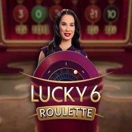 Official Live Casino logo: Lucky 6 Roulette by Pragmatic Play at Ritzo Casino