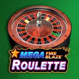 Mega Fire Blaze Roulette slot visual from Playtech available on ritzocasino-dk.com