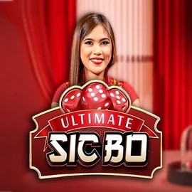 Ultimate Sic Bo slot logo by Ezugi at Ritzo Casino