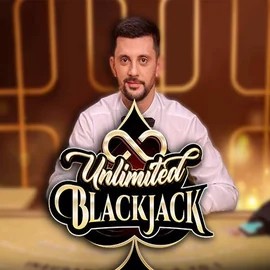 Unlimited Blackjack game by Ezugi – logo hosted on Ritzo Casino